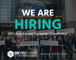 Are you our new EDC-Free Europe Coordinator?