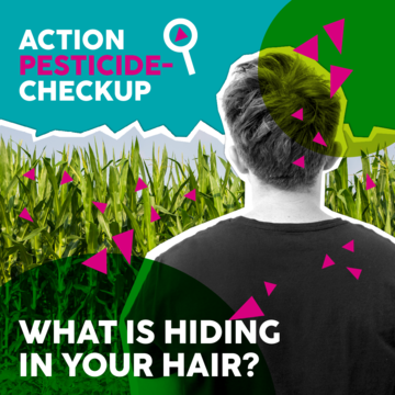 Europe-wide citizen’s science action shows pesticides are present in the hair of nearly every third person tested 